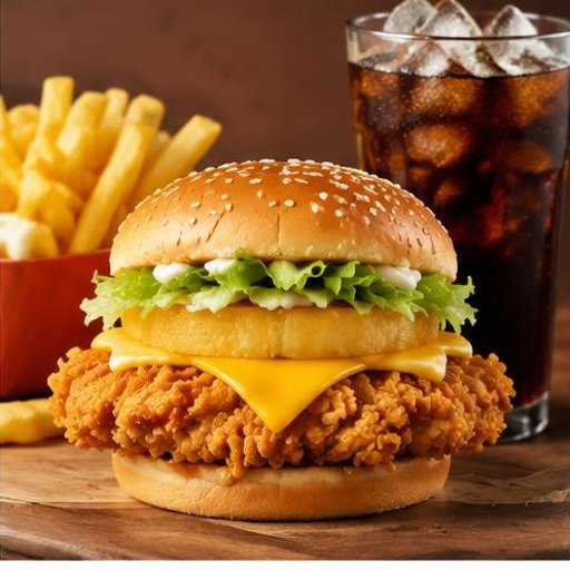Hawaiian Burger Meal