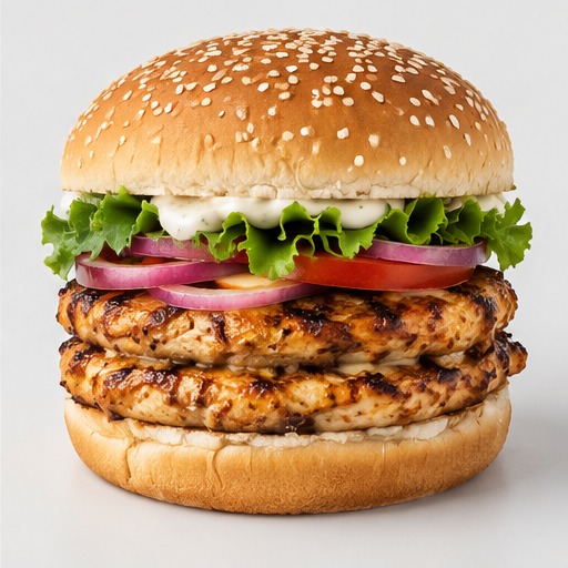 Double Chicken Burger