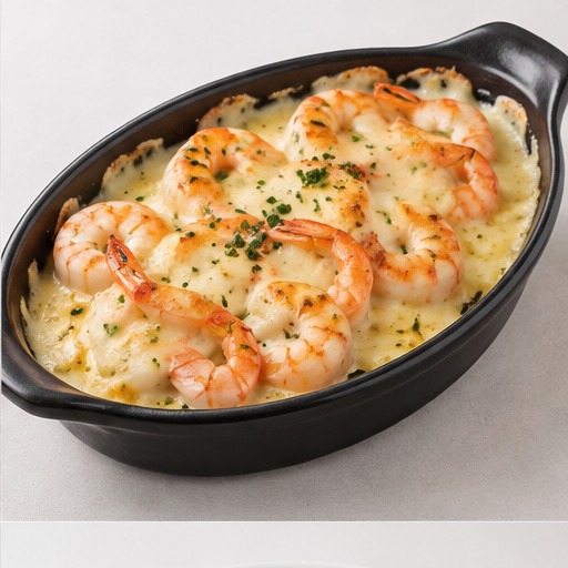Prawns In Cheese