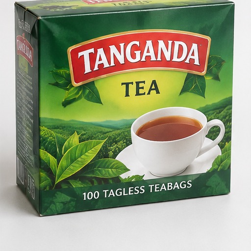 TANGANDA TAGLESS TEABAGS 100S