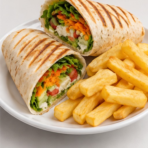 Veggie Wrap & Chips