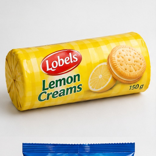 LOBELS LEMON CREAMS 150G