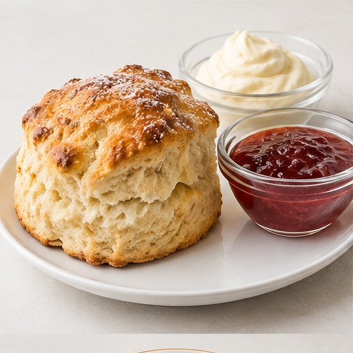 Scone with Jam Cream