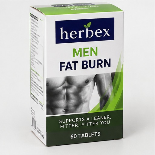 HERBEX MEN FAT BURN TABLETS 60'S