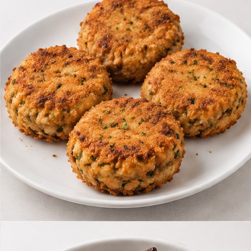 4 Prawn Rissoles
