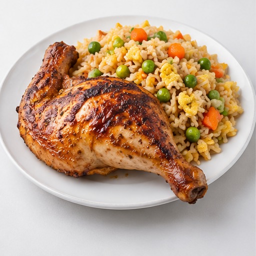 Quarter Chicken & Fried Rice