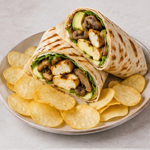 Halloumi Wrap