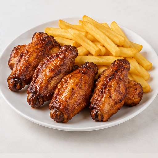 5 Wings & Chips