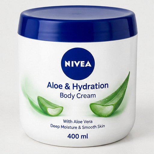 NIVEA ALOE & HYDRATION BODY CREAM 400ML