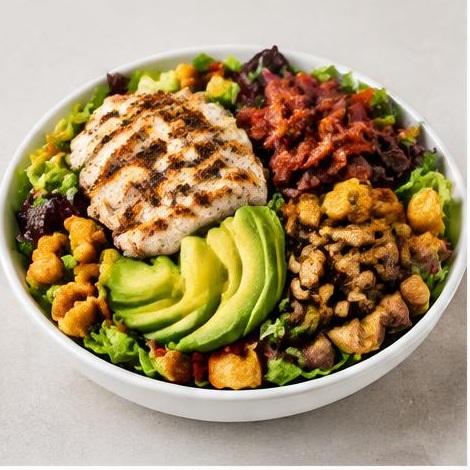 Chicken Avo & Bacon Salad