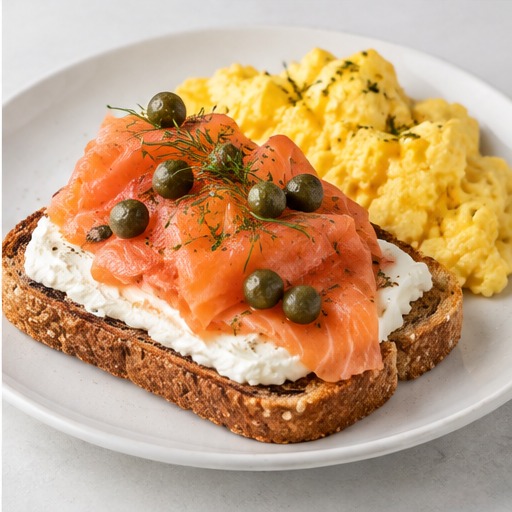 Salmon Scramble