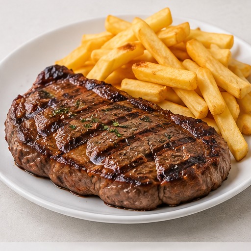 Rump Steak & Chips