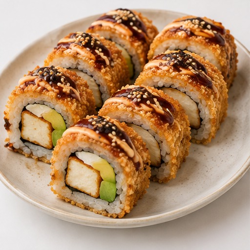 Halloumi Crunch Rolls