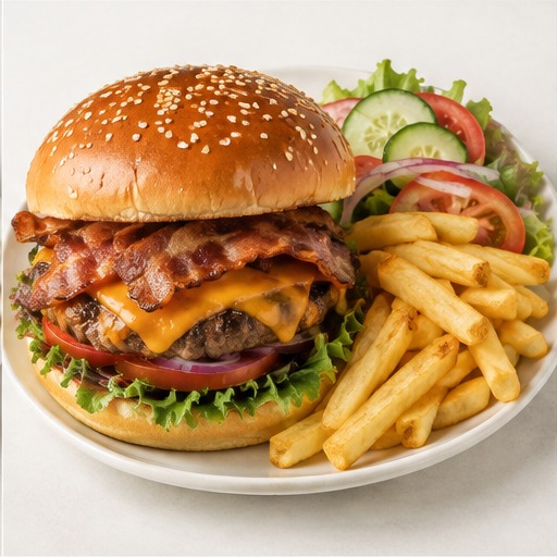 The Sizzling Bacon Burger