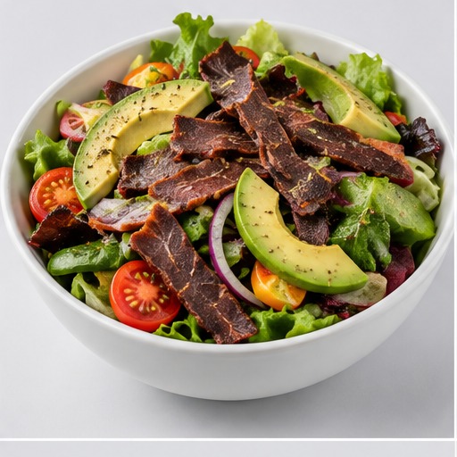 Biltong Avocado Salad