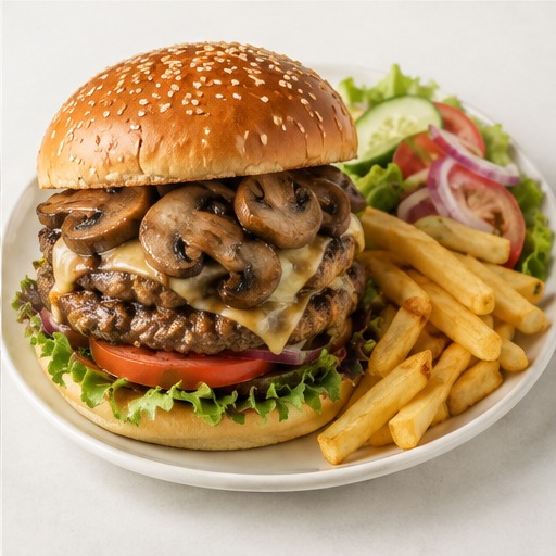 Double Shroom Burger