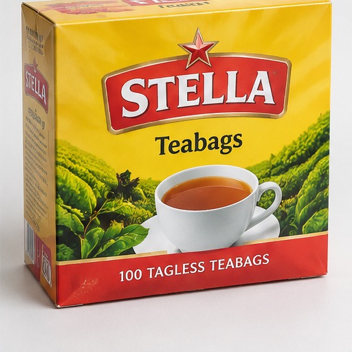 STELLA TAGLESS TEABAG 100S
