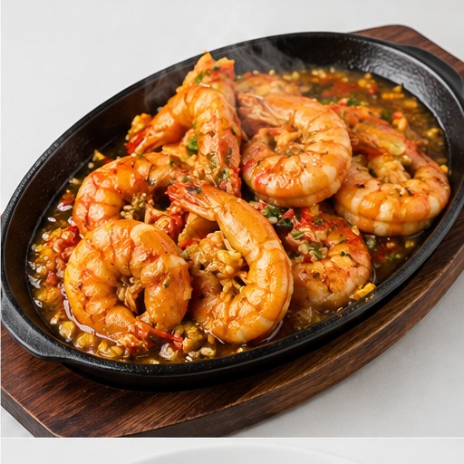 Sizzling Prawns