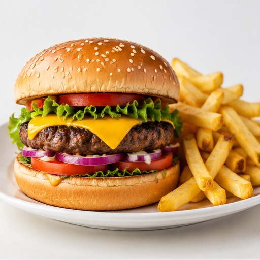 Pioneer Beef Burger & Fries