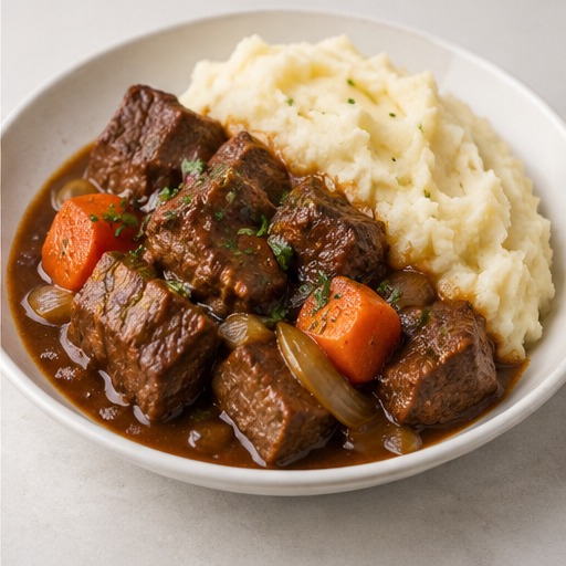 SLOW-BRAISED BEEF