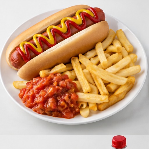 HotDog & Chips + Cascade