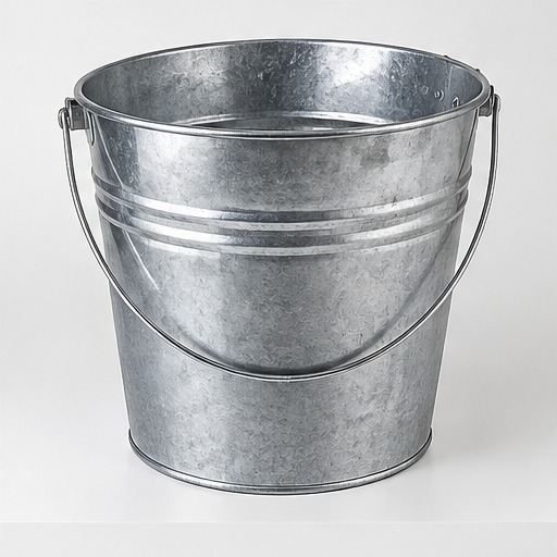 20L Galvanised Bucket