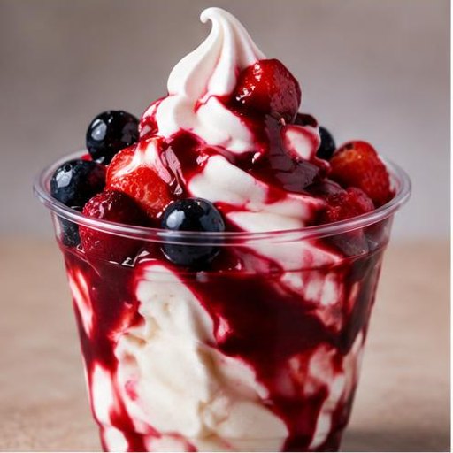 Mixed Berry Sundae