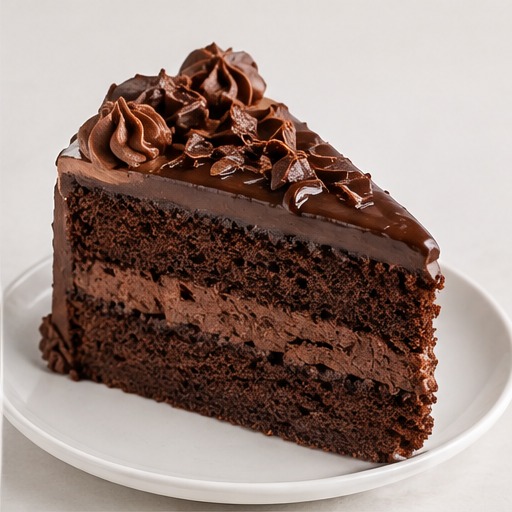 Chocolate Cake Slice