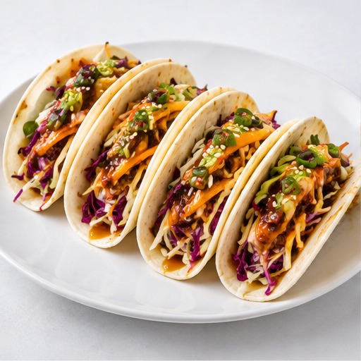 Vegetable Asian Tacos (4pc)
