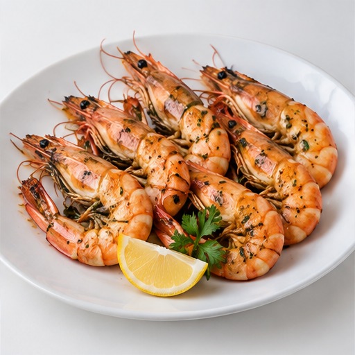 6 Queen Prawns