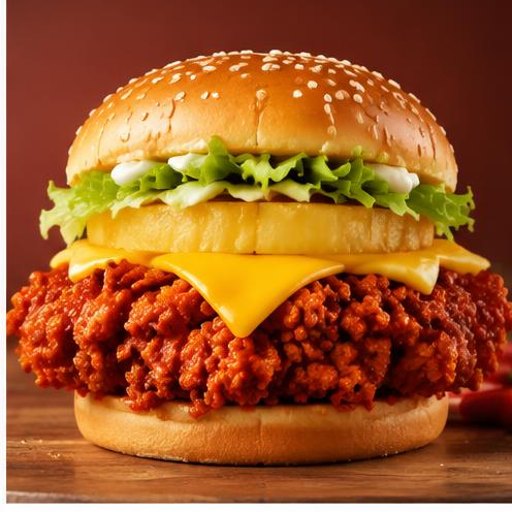 Hawaiian Zinger Burger