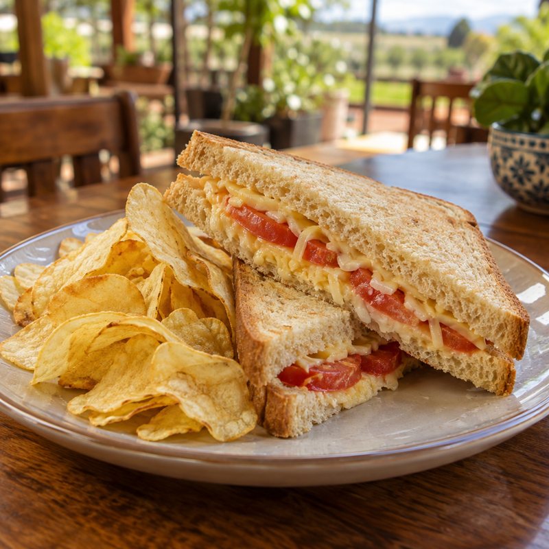 Cheese & Tomato + Chips