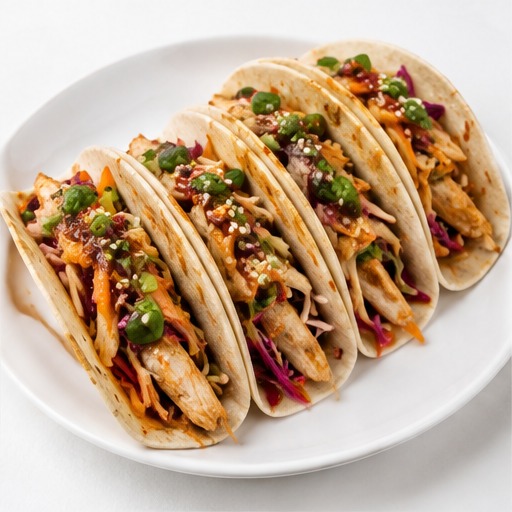 Chicken Asian Tacos (4pc)