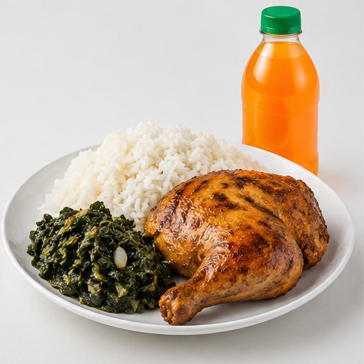 Rice Quarter Chicken + Cascade