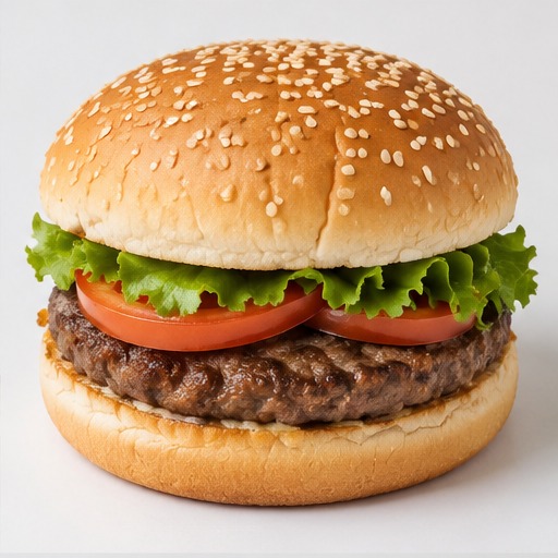 Plain Beef Burger