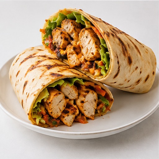 Peri Peri Chicken Wrap