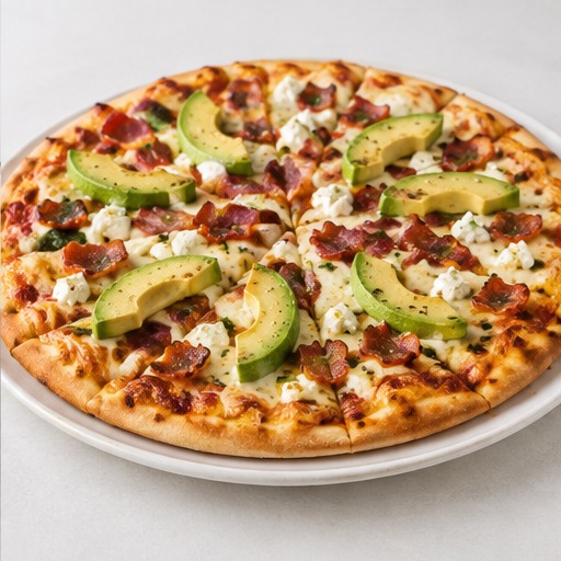 FETA BACON AVO PIZZA