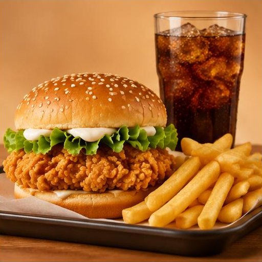 Colonel Burger Meal