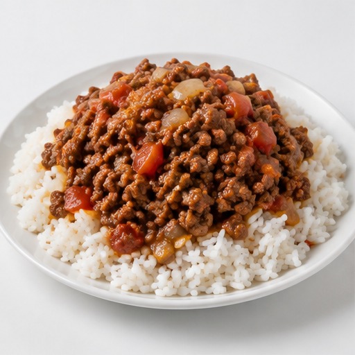 Mince & Rice