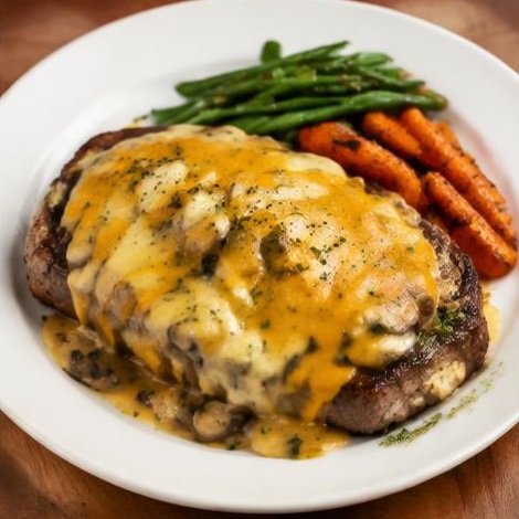 Cheddarmelt Steak
