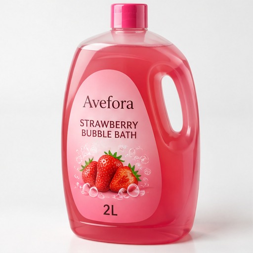 Avefora Strawberry Bubble Bath 2l