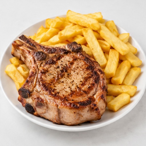 Chips & Pork Chop
