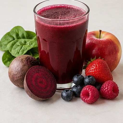 Beetroot, Spinach, Berries & Apple