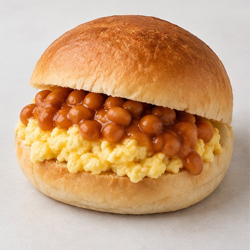 Breakfast Roll - Egg & Beans