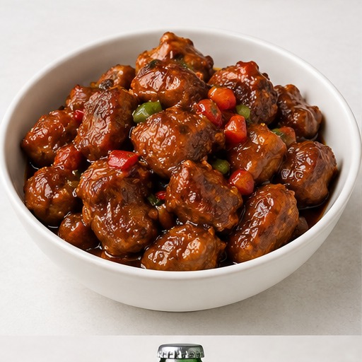 Spicy/Honey Glazed Chicken Gizzards