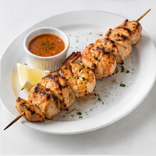 Chicken & Prawn Espetada