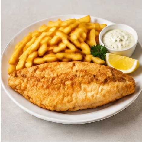 Hake & Chips