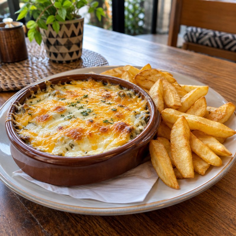 3 cheese with chips