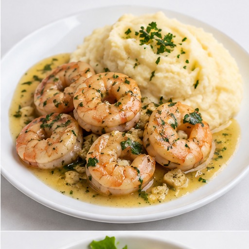 Lemon & Garlic Prawns