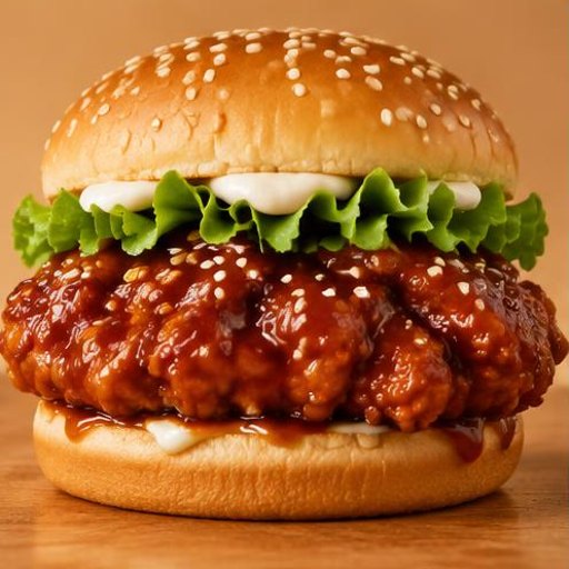 Dunked Crunch Burger